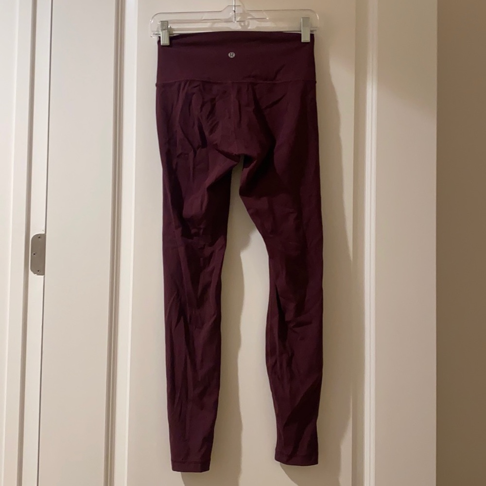 Lululemon wunder under. Beautiful burgundy